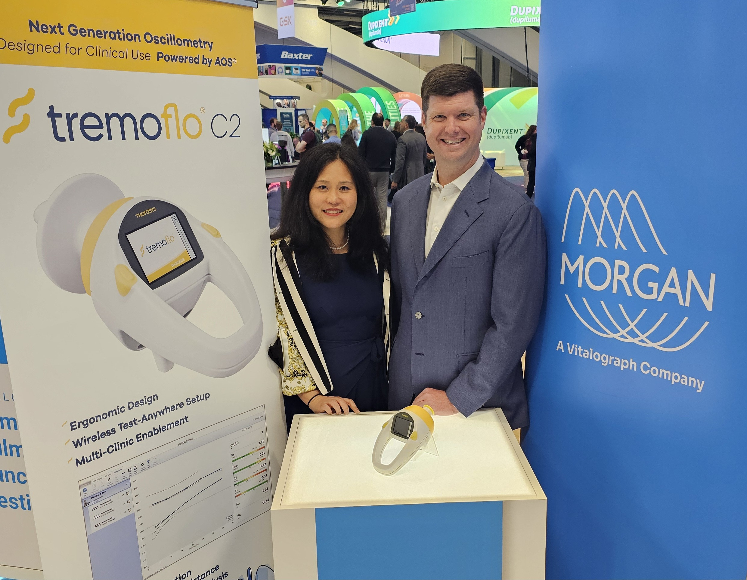 Doreen Miao and Gareth Morgan at ATS 2025