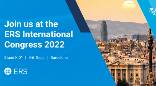 The ERS Congress is back in-person for the first time since 2019! We can’t wait to meet our colleagues, partners, and friends in what promises to be an amazing three days of learning about the latest developments in respiratory health.